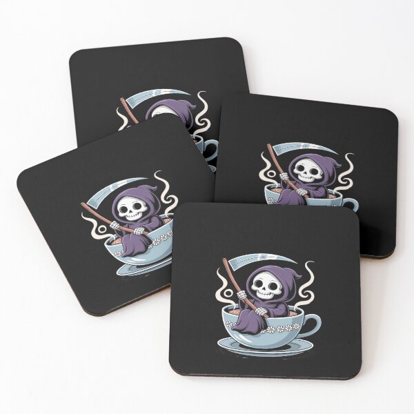 Item preview, Doom and Chamomile Funny Grim Reaper Tea Pun designed and sold by JonBarnes22.