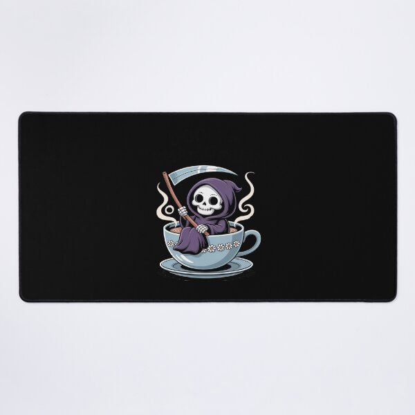 Item preview, Doom and Chamomile Funny Grim Reaper Tea Pun designed and sold by JonBarnes22.
