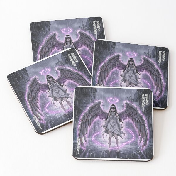 Item preview, Fallen Angel Anime Girl designed and sold by JadesaShop.