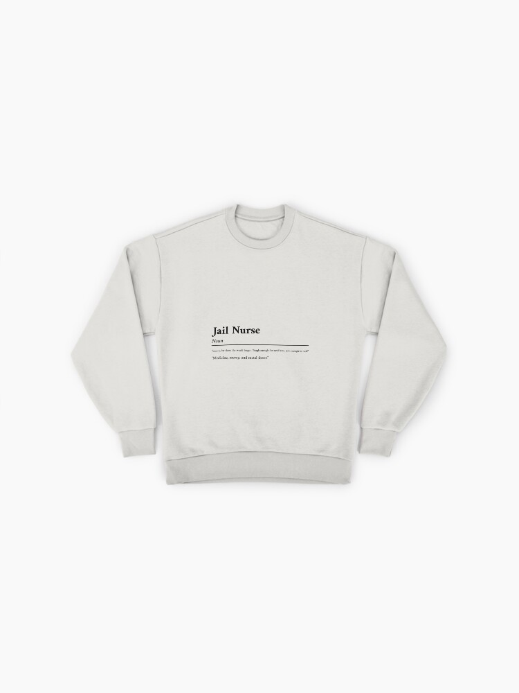 “Nursing Strength in Every Cell Block” Premium Oversized Sweatshirt