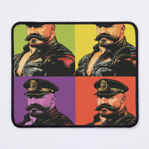 Item preview, Leather Daddy Andy Warhol designed and sold by BeautyofMasc.