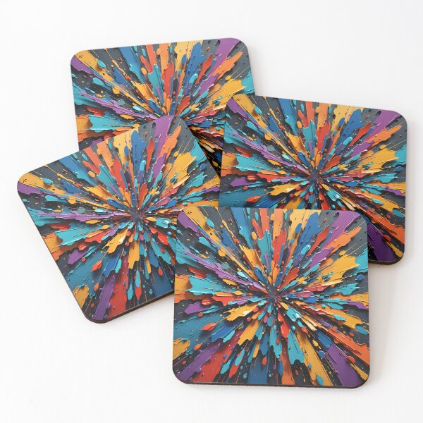 Item preview, Paint Splatter, multicolor designed and sold by EyesthatBlind.