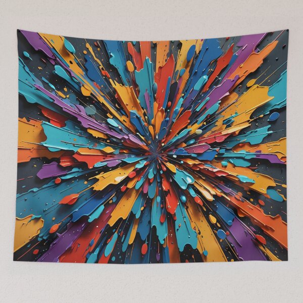 Item preview, Paint Splatter, multicolor designed and sold by EyesthatBlind.