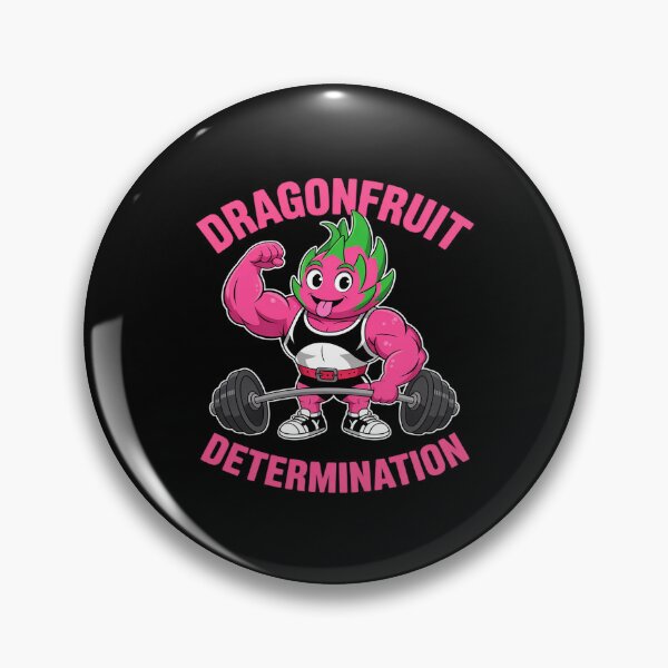 Item preview, Dragonfruit Determination Gym Workout Fitness Weightlifting designed and sold by JulienAureo.