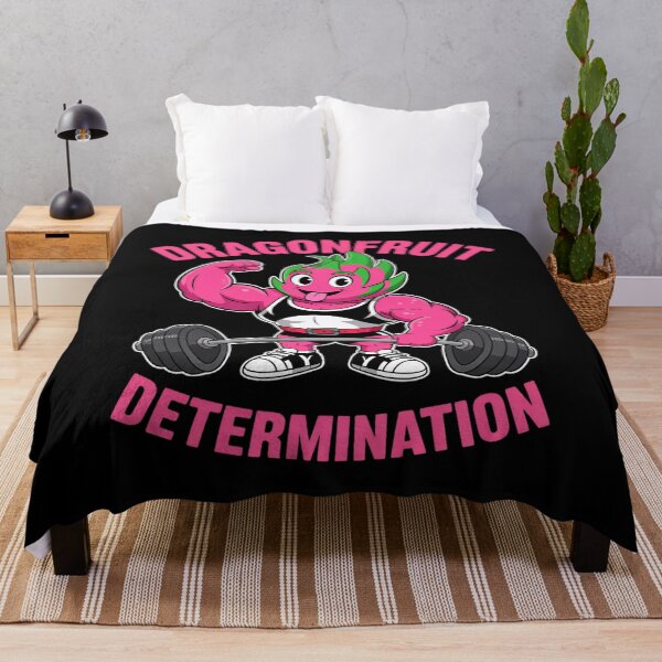 Item preview, Dragonfruit Determination Gym Workout Fitness Weightlifting designed and sold by JulienAureo.