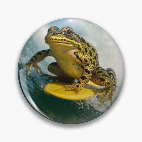 Item preview, Surfin' Frog designed and sold by Tridentulus.
