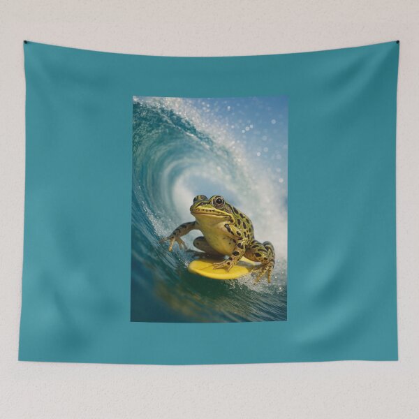 Item preview, Surfin' Frog designed and sold by Tridentulus.