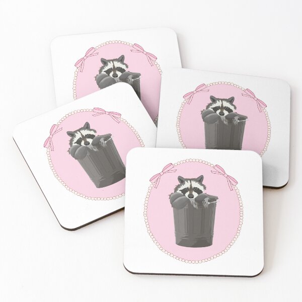 Item preview, funny coquette trash raccoon | cute cool  designed and sold by lea-lani.