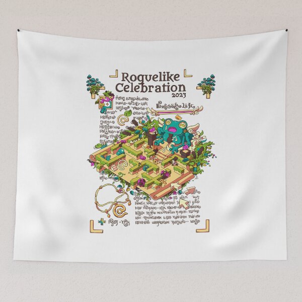 Item preview, Roguelike Celebration Twenty Twenty-Tee Shirt (No Background)  designed and sold by ADAMCHANEY33.