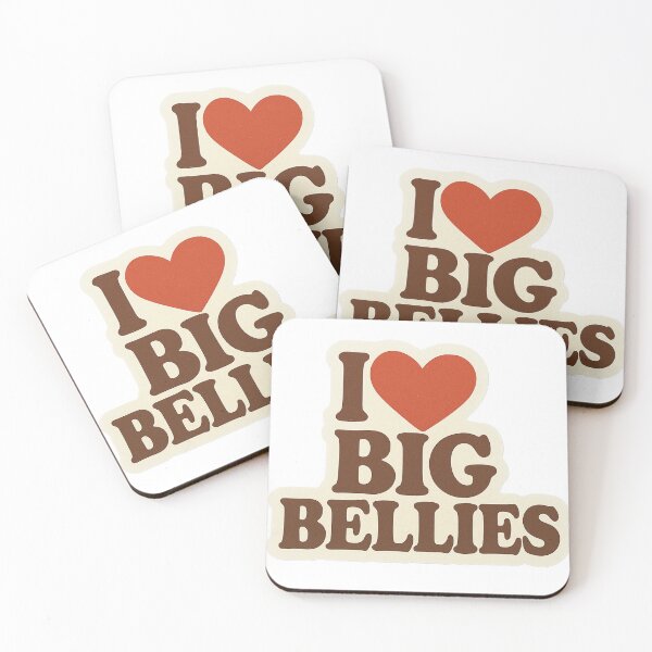 Item preview, I Love Big Bellies  designed and sold by GnomeChompsky.