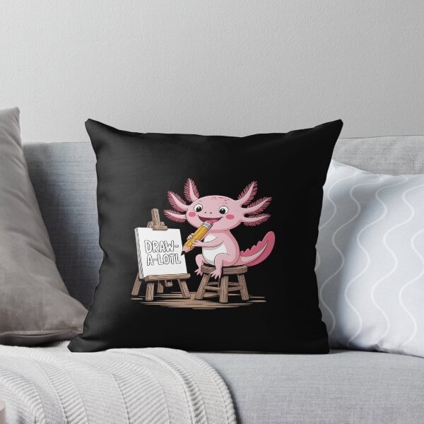 Item preview, Draw-alotl Funny Axolotl designed and sold by JulienAureo.