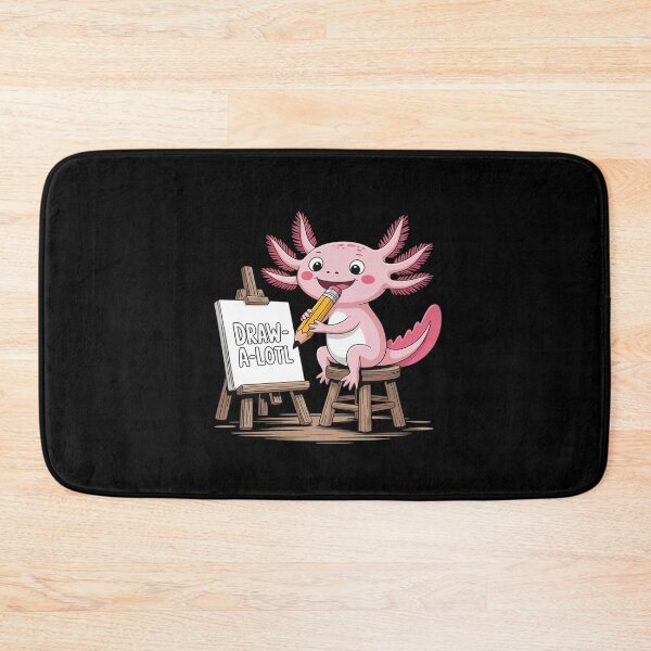 Item preview, Draw-alotl Funny Axolotl designed and sold by JulienAureo.