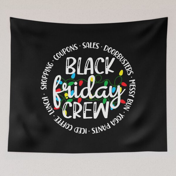 Item preview, Black Friday Holiday 2025 Christmas Shopping Happy Funny Sale designed and sold by Kraigsarina.