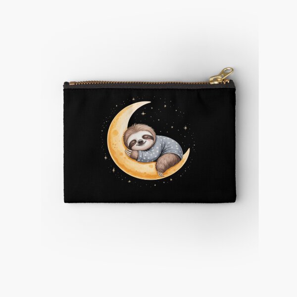 Item preview, Dreamy Sloth on a Crescent Moon Cute designed and sold by tabdejinti.