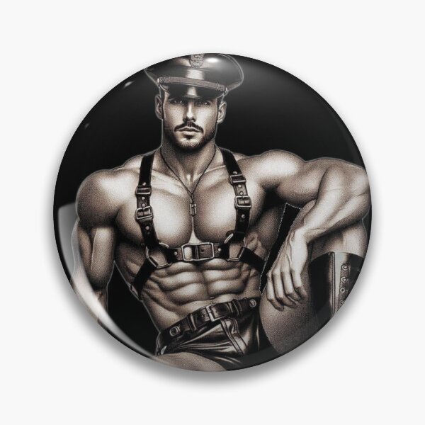 Item preview, Gay Leather Bar Pride "Heat" Leather Bar San Francisco Pride Graphic Design designed and sold by ItsAKinkThing.