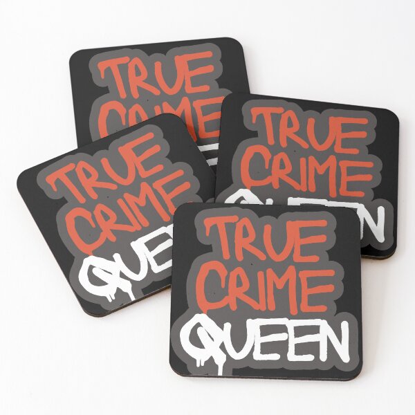Item preview, True Crime Queen – Bold Murder Mystery Design designed and sold by ConfuseLab Alt.