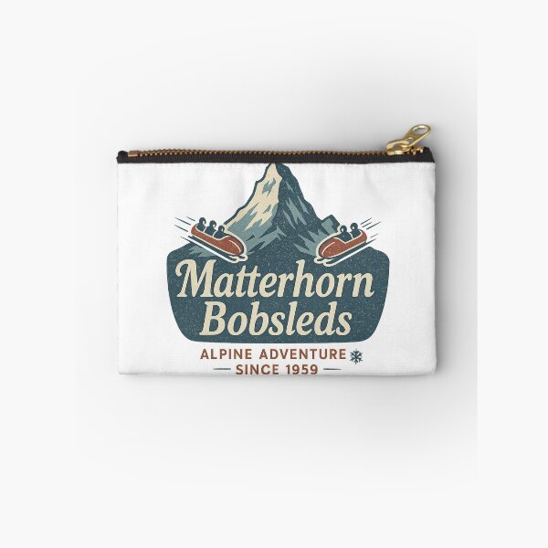 Item preview, Matterhorn Bobsleds Vintage Alpine Adventure Retro Mountain Ride Shirt designed and sold by Zippitydodads.