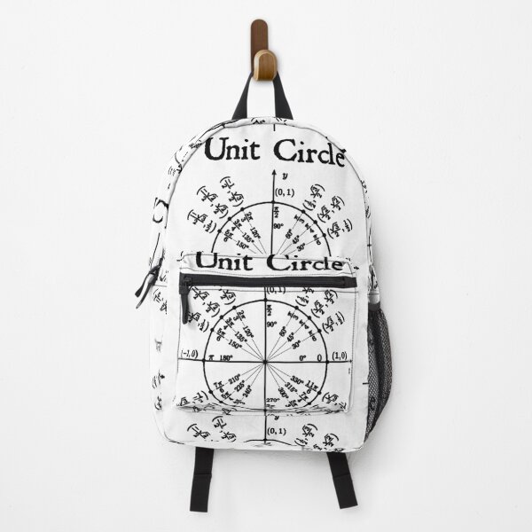 Item preview, Nerdy Vintage Unit Circle Science Teacher Black Text designed and sold by MathWare MathClips.