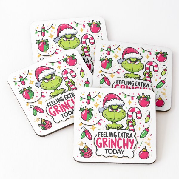 Item preview, Grinch Extra Grinchy Christmas Mood Design designed and sold by Thomas  J Cruse.