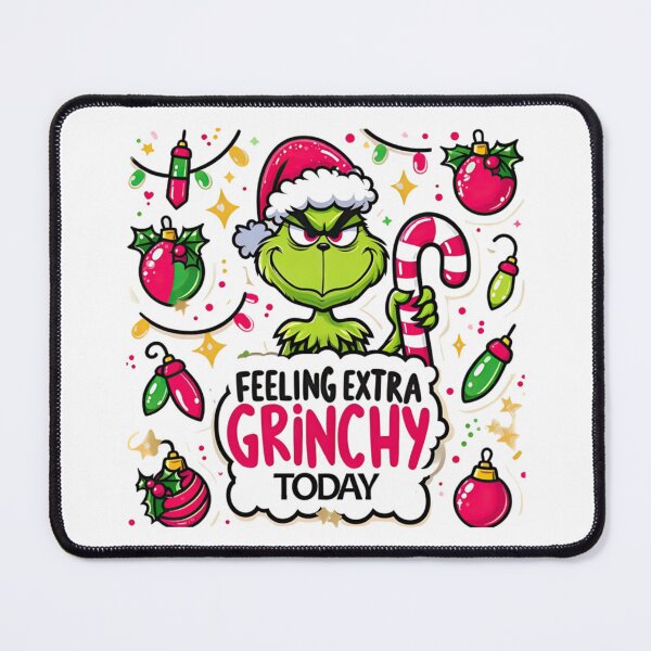 Item preview, Grinch Extra Grinchy Christmas Mood Design designed and sold by Thomas J Cruse.