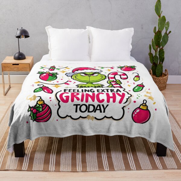 Item preview, Grinch Extra Grinchy Christmas Mood Design designed and sold by Thomas  J Cruse.