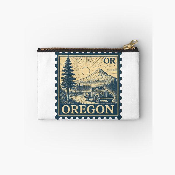 Item preview, Oregon Trailblazer Vintage Stamp Design designed and sold by Automotive Art by Greg.
