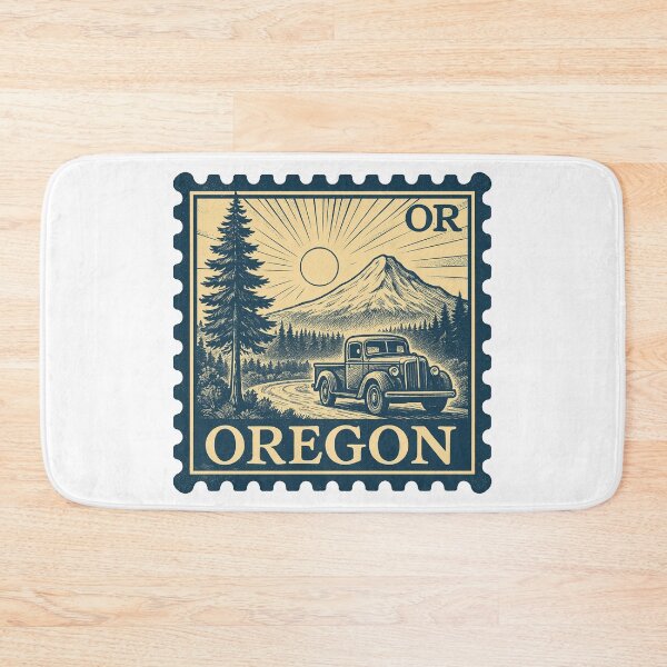 Item preview, Oregon Trailblazer Vintage Stamp Design designed and sold by Automotive Art by Greg.