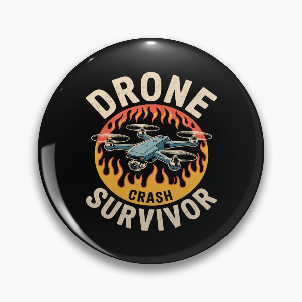 Item preview, Drone Crash Survivor designed and sold by ticlitule.