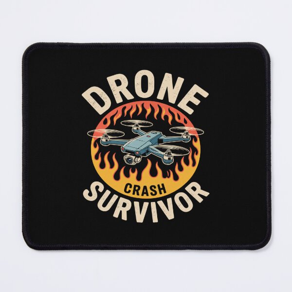 Item preview, Drone Crash Survivor designed and sold by ticlitule.