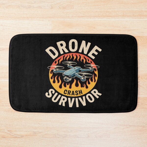 Item preview, Drone Crash Survivor designed and sold by ticlitule.