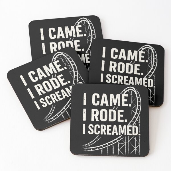 Item preview, I Came I Rode I Screamed – Funny Roller Coaster Theme Park designed and sold by Coaster Culture Industries.