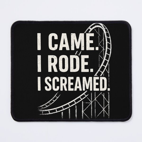 Item preview, I Came I Rode I Screamed – Funny Roller Coaster Theme Park designed and sold by Coaster Culture Industries.