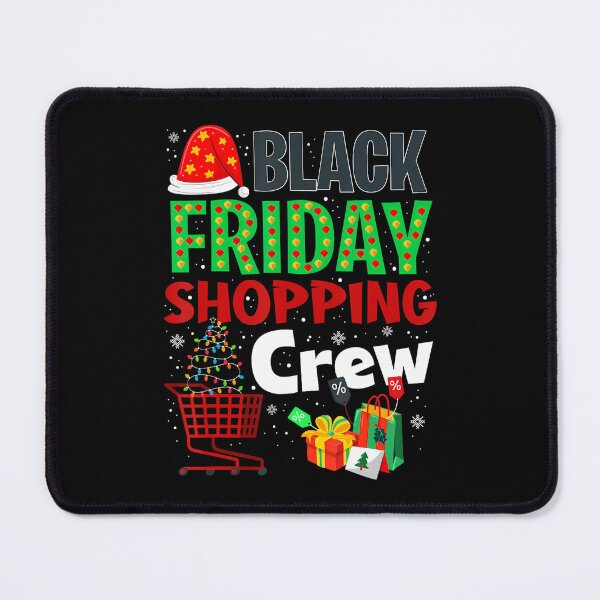 Item preview, Funny Holiday 2025 Christmas Happy Shopping Black Friday Sale designed and sold by Kraigsarina.