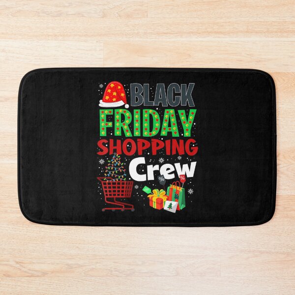 Item preview, Funny Holiday 2025 Christmas Happy Shopping Black Friday Sale designed and sold by Kraigsarina.