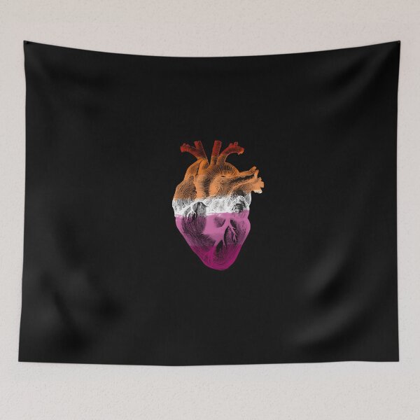 Item preview, Lesbian Pride Heart designed and sold by debbieeileenrzp.