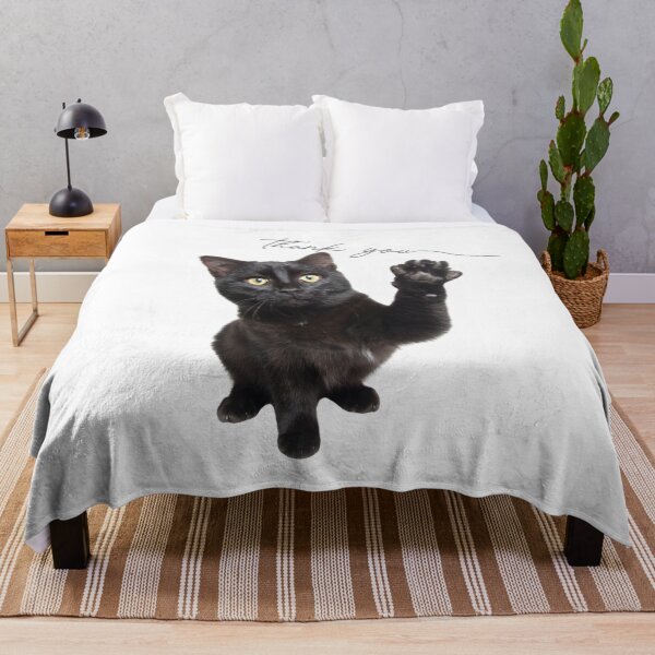 Item preview, Waving Cat's Paw-fect "Thank You" Photo designed and sold by Naturich.