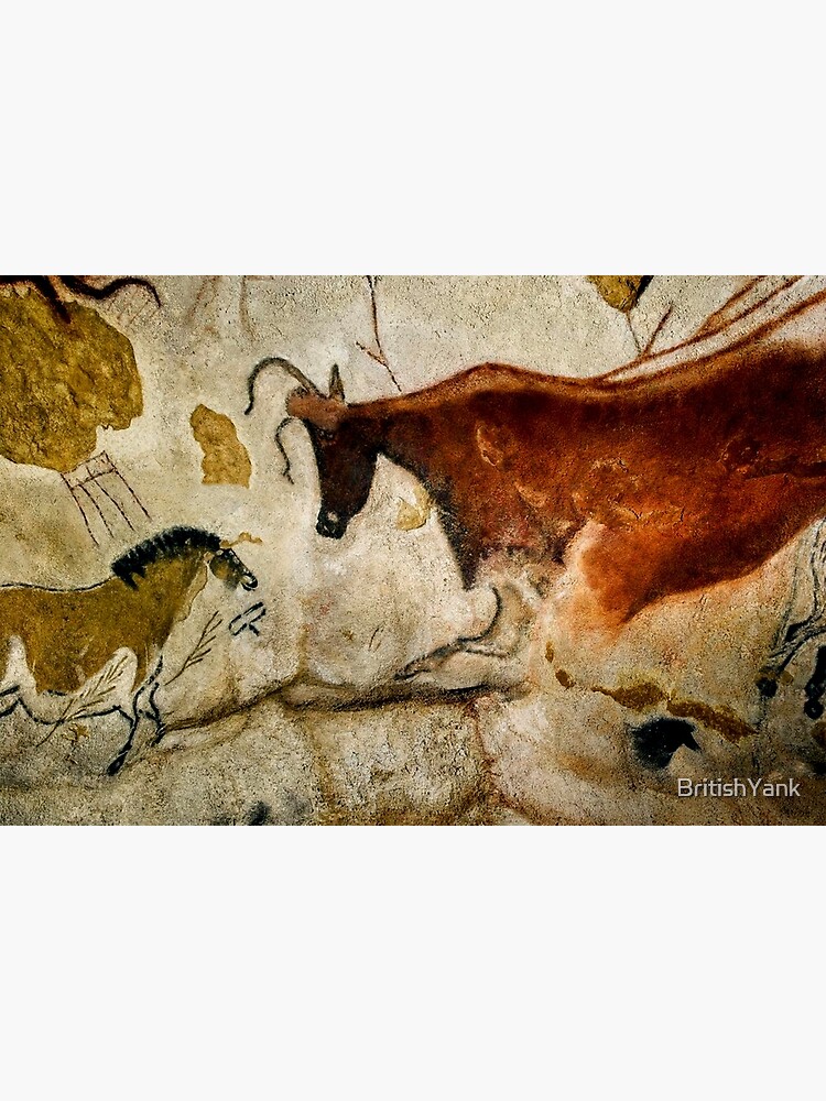 Lascaux II Is A Replica Of The Cave Of Lascaux Poster For Sale By   Flat,750x,075,f Pad,750x1000,f8f8f8 