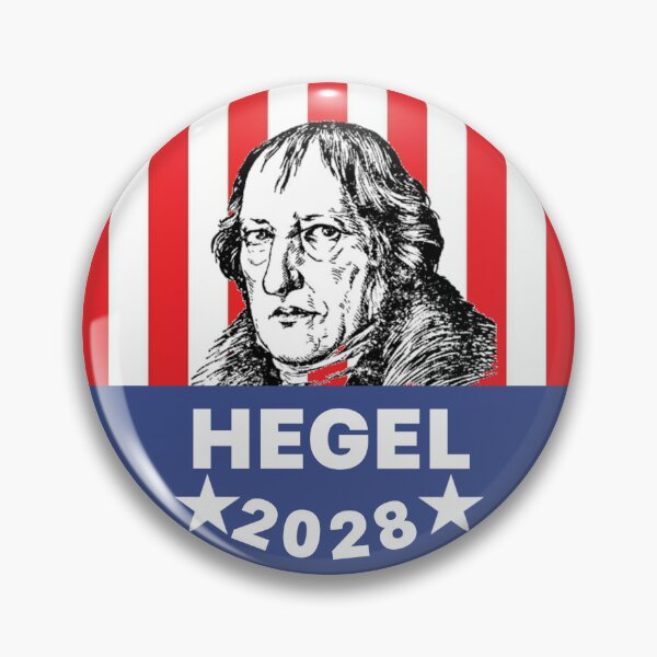Item preview, Hegel 2028 sticker designed and sold by anythingbutbroicism.