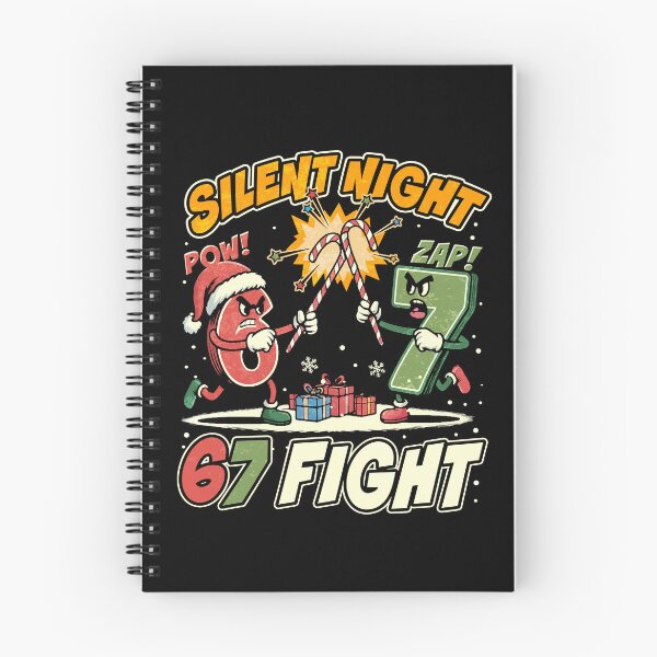 Item preview, Silent Night 67 Fight Christmas designed and sold by Patchina.