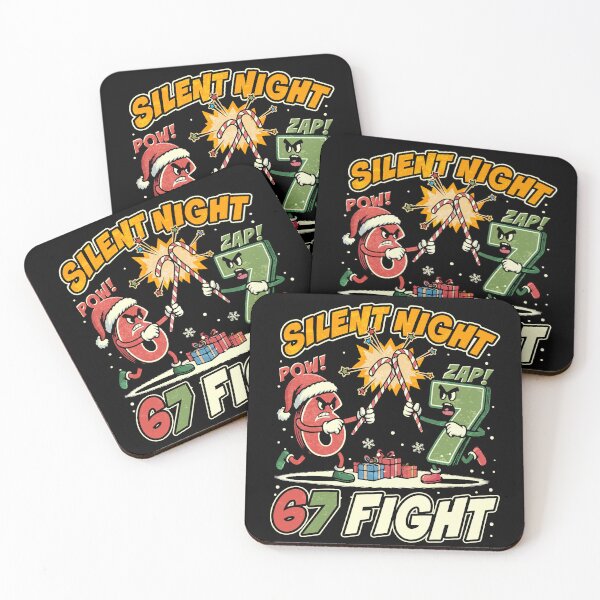 Item preview, Silent Night 67 Fight Christmas designed and sold by Patchina.