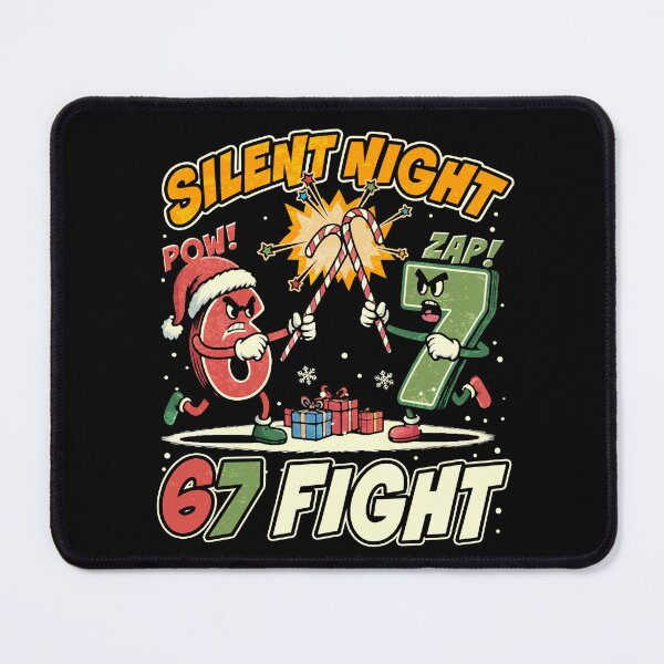 Item preview, Silent Night 67 Fight Christmas designed and sold by Patchina.