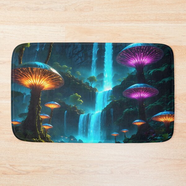 Item preview, Atardecer en cascada luminiscente designed and sold by EyesthatBlind.