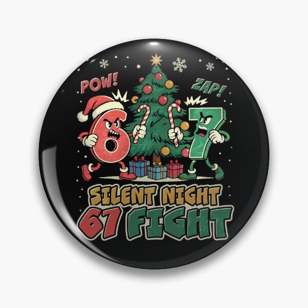 Item preview, Silent Night 67 Fight Christmas designed and sold by Patchina.