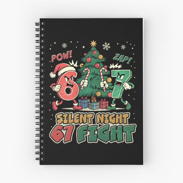 Item preview, Silent Night 67 Fight Christmas designed and sold by Patchina.