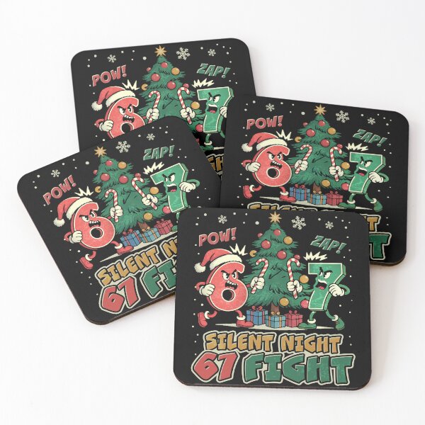 Item preview, Silent Night 67 Fight Christmas designed and sold by Patchina.