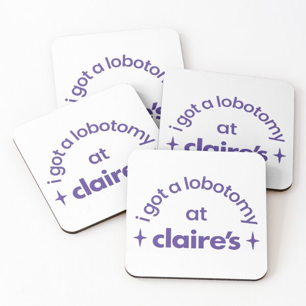 Item preview, I got a lobotomy at Claire’s | funny mental health meme designed and sold by lea-lani.