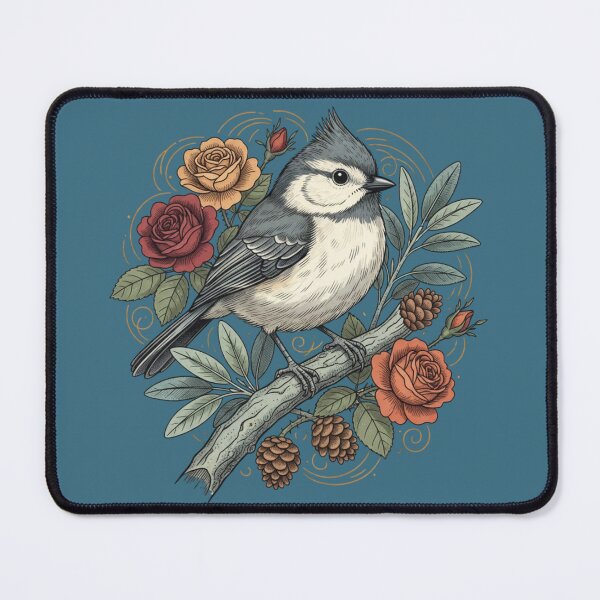 Item preview, Nature Enthusiast Tufted Titmouse Beauty designed and sold by BirdsnStuff.