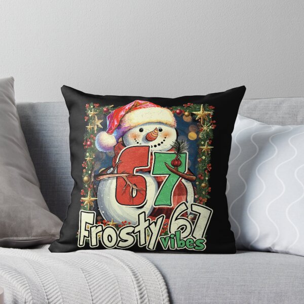Item preview, Frosty Vibes 67 Snowman Christmas designed and sold by Patchina.