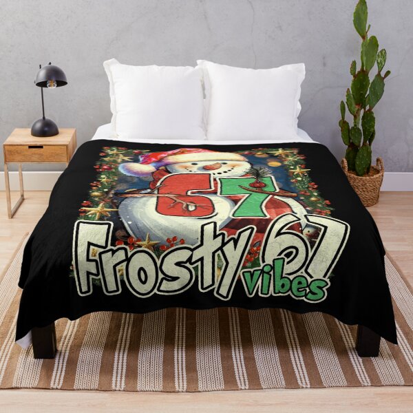 Item preview, Frosty Vibes 67 Snowman Christmas designed and sold by Patchina.