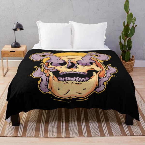 Item preview, Yellow Smoke Skull designed and sold by krbqalice.